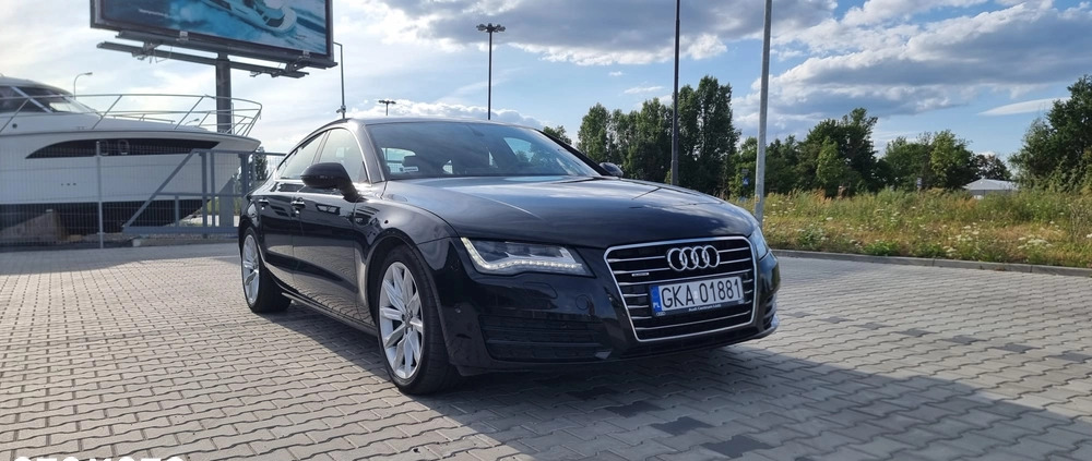 Audi A7 cena 95000 przebieg: 94000, rok produkcji 2012 z Łódź małe 121
